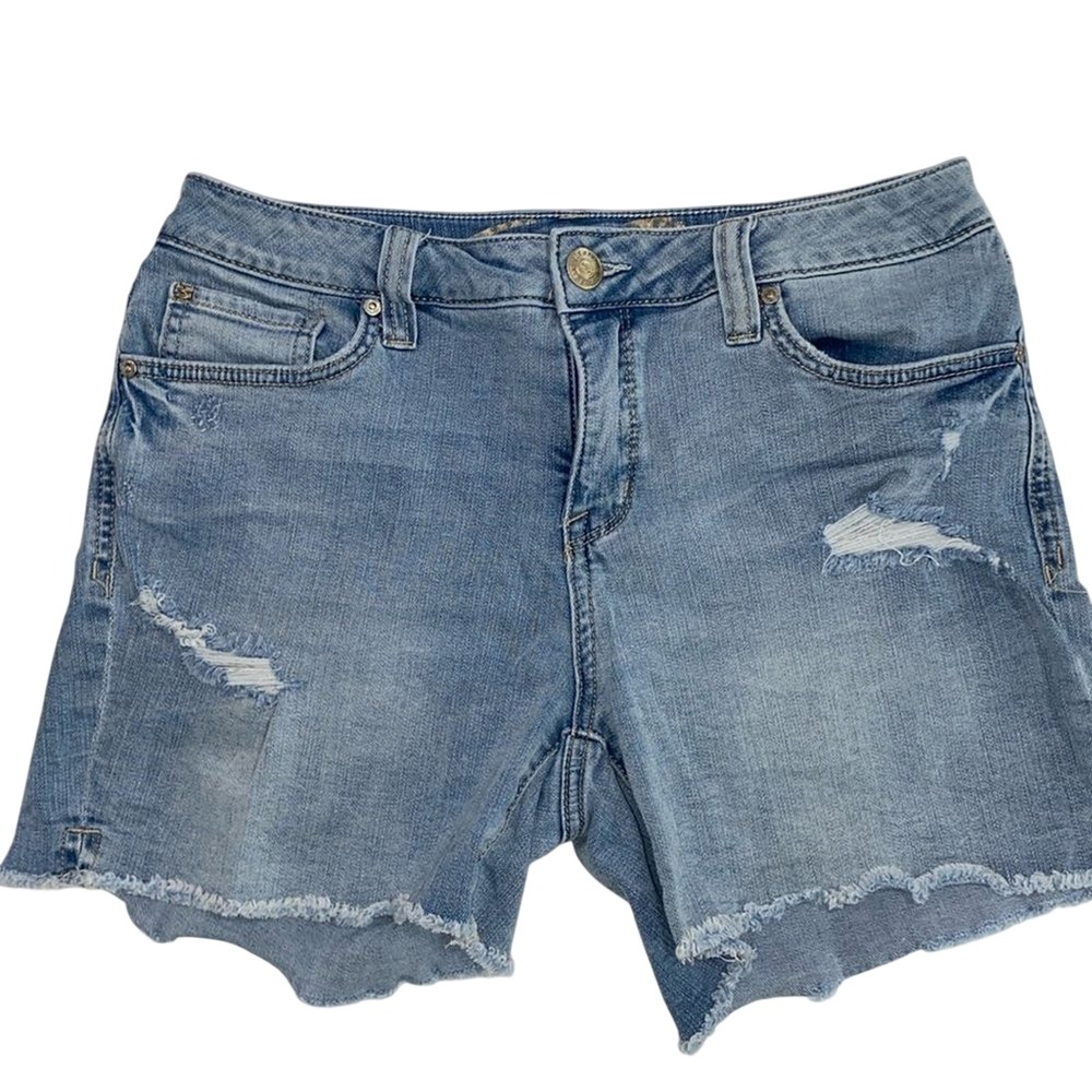 Seven 7 For All Mankind Weekend Distressed Shorts Size 6‎